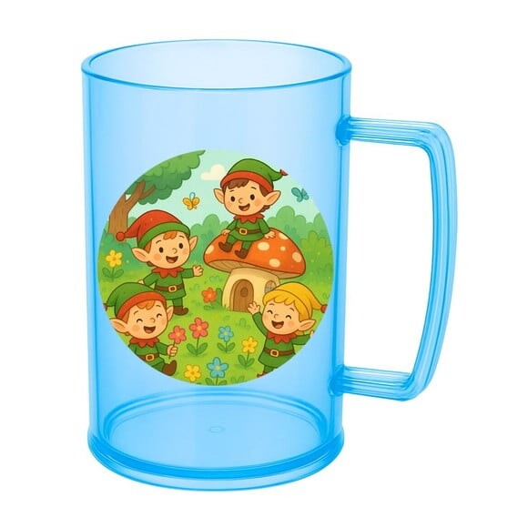 Caneca de Chopp Infantil Personalizada Duendes