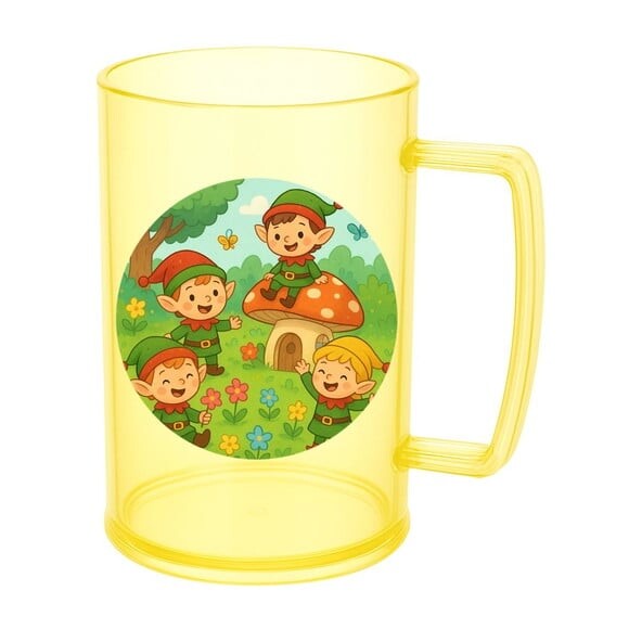Caneca de Chopp Infantil Personalizada Duendes
