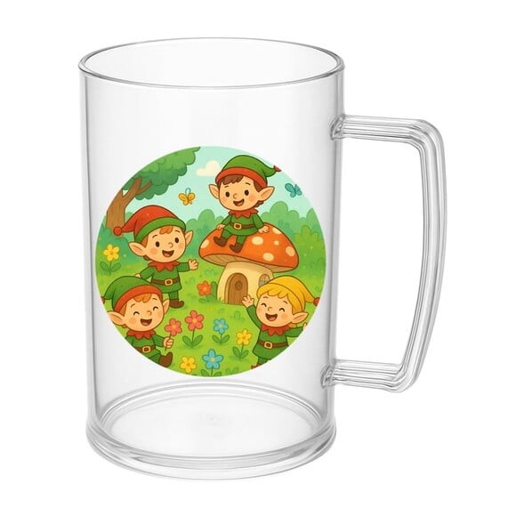 Caneca de Chopp Infantil Personalizada Duendes