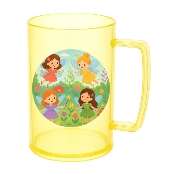 Caneca de Chopp Infantil Personalizada Fadas