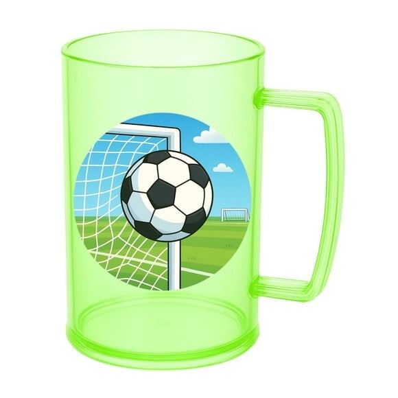 Caneca de Chopp Infantil Personalizada Futebol
