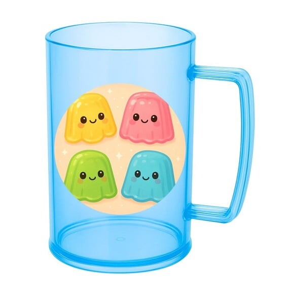 Caneca de Chopp Infantil Personalizada Gelatinas