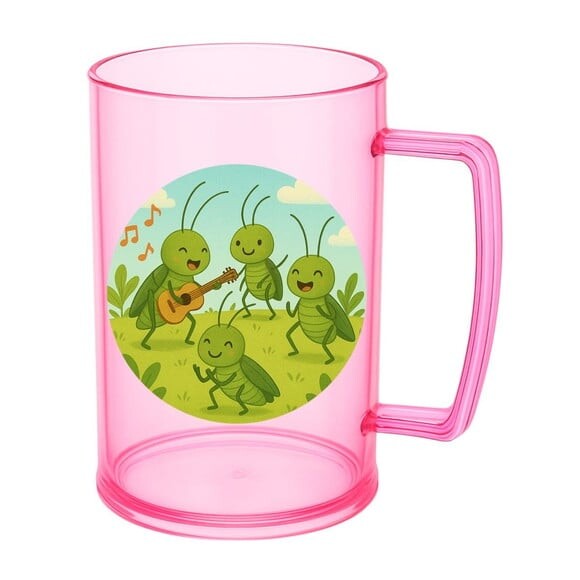 Caneca de Chopp Infantil Personalizada Grilos