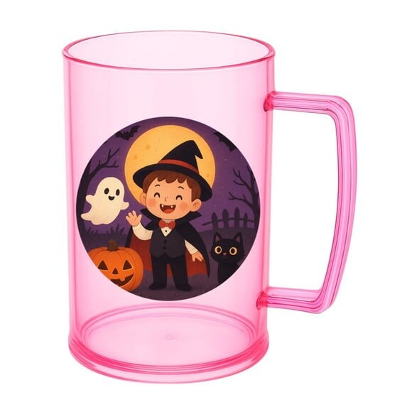 Caneca de Chopp Infantil Personalizada Halloween