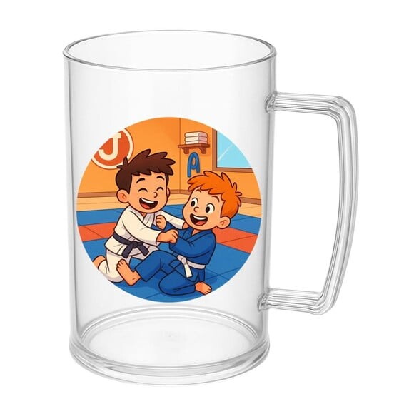 Caneca de Chopp Infantil Personalizada Jiu-jítsu