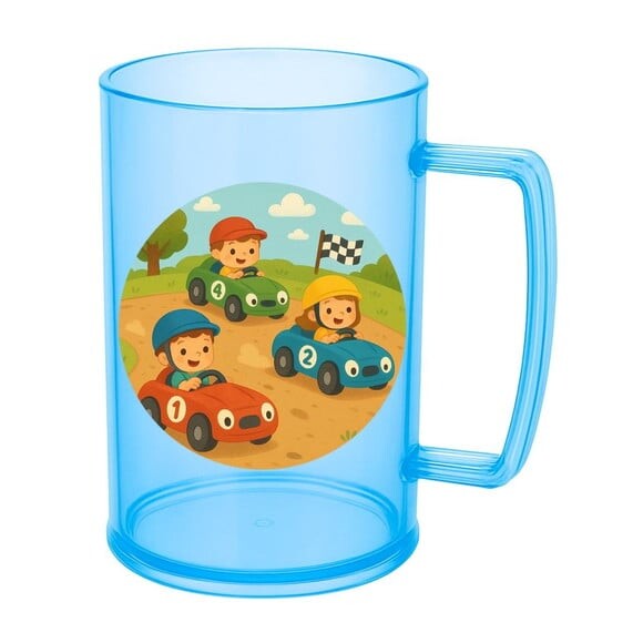 Caneca de Chopp Infantil Personalizada Kart Infantil