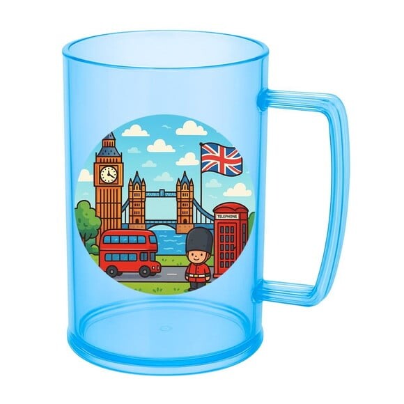 Caneca de Chopp Infantil Personalizada Londres