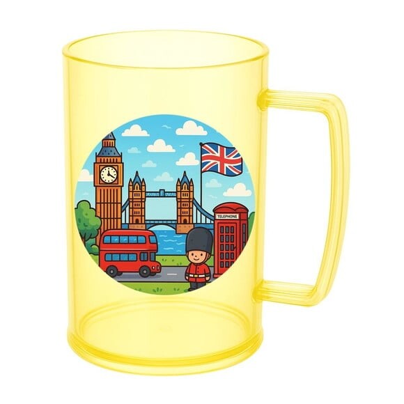 Caneca de Chopp Infantil Personalizada Londres