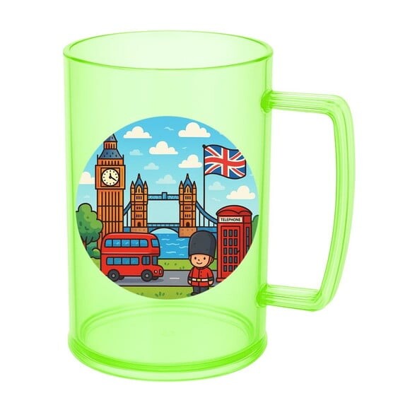 Caneca de Chopp Infantil Personalizada Londres