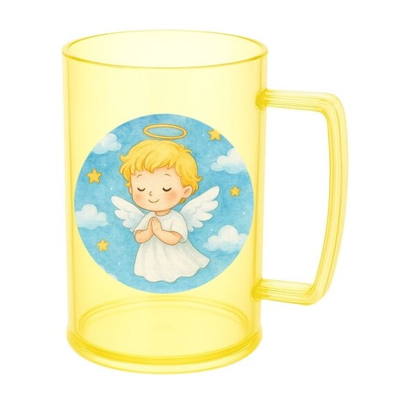 Caneca de Chopp Infantil Personalizada Meu Batizado