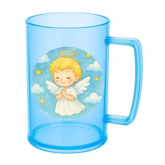 Caneca de Chopp Infantil Personalizada Meu Batizado