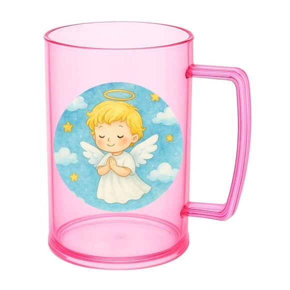 Caneca de Chopp Infantil Personalizada Meu Batizado