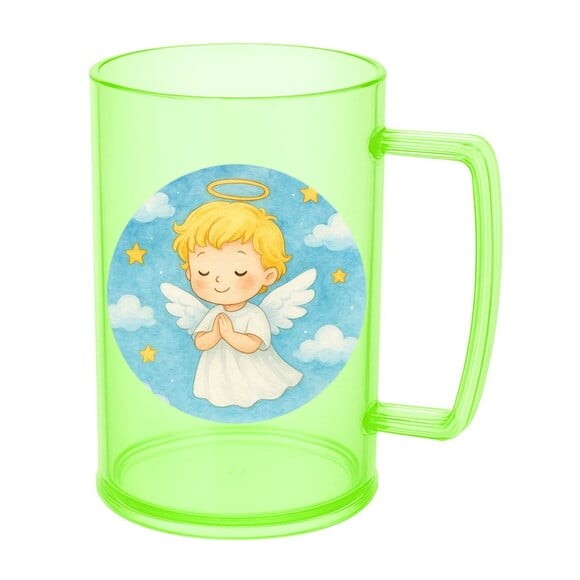 Caneca de Chopp Infantil Personalizada Meu Batizado