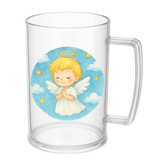 Caneca de Chopp Infantil Personalizada Meu Batizado