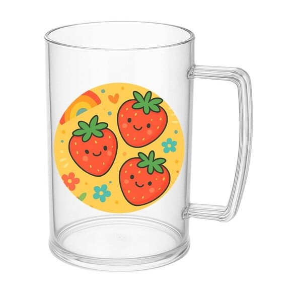 Caneca de Chopp Infantil Personalizada Moaranguinhos Fofos
