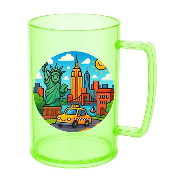 Caneca de Chopp Infantil Personalizada Nova York