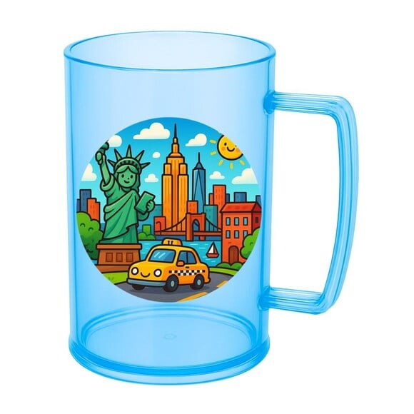 Caneca de Chopp Infantil Personalizada Nova York