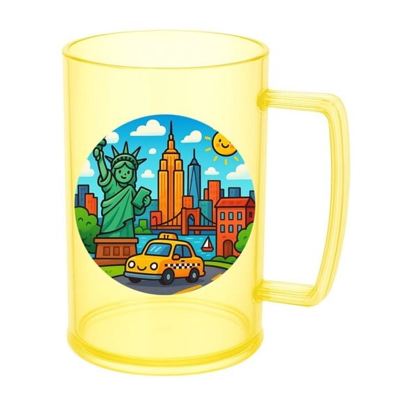 Caneca de Chopp Infantil Personalizada Nova York