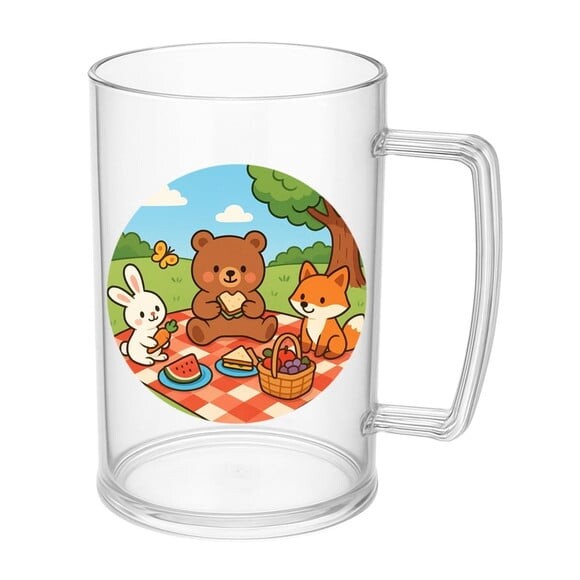 Caneca de Chopp Infantil Personalizada Picnic