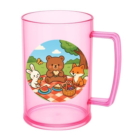 Caneca de Chopp Infantil Personalizada Picnic