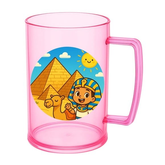 Caneca de Chopp Infantil Personalizada Pirâmides do Egito