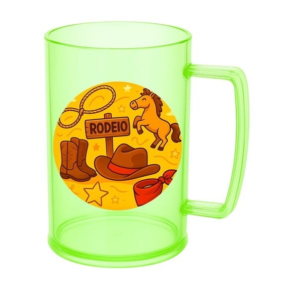Caneca de Chopp Infantil Personalizada Rodeio
