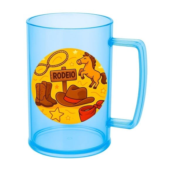 Caneca de Chopp Infantil Personalizada Rodeio