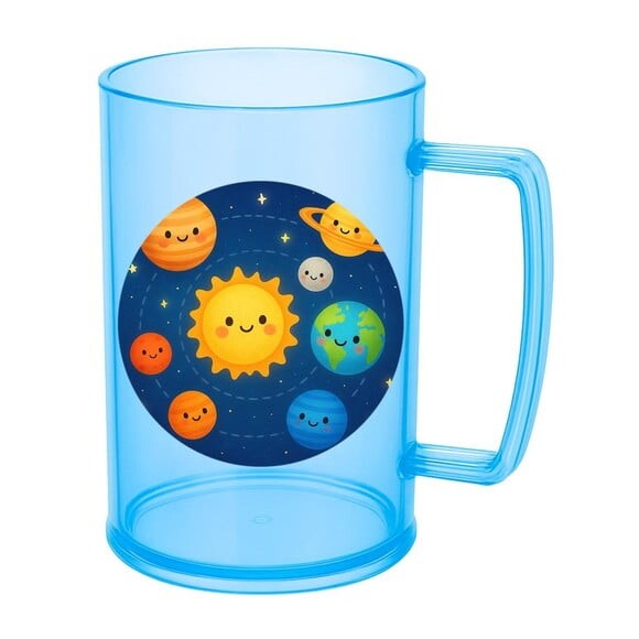 Caneca de Chopp Infantil Personalizada Sistema Solar