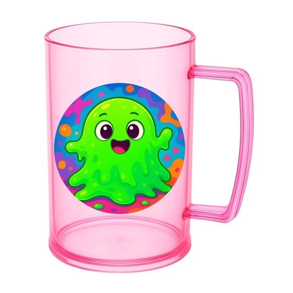 Caneca de Chopp Infantil Personalizada Slime