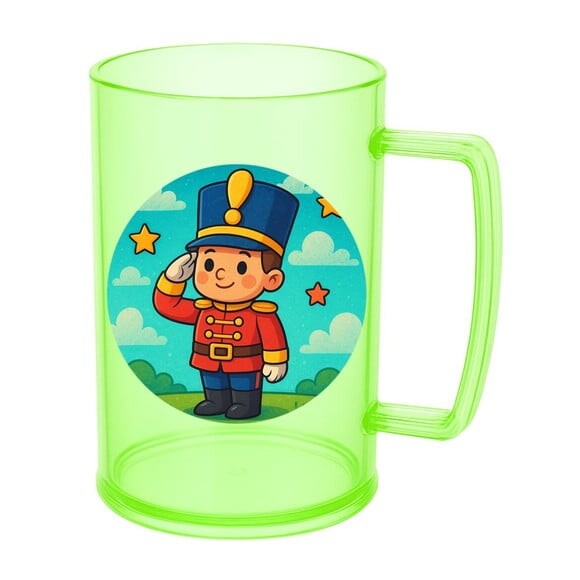 Caneca de Chopp Infantil Personalizada Soldadinho de Chumbo