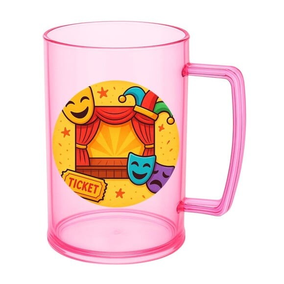 Caneca de Chopp Infantil Personalizada Teatro Infantil