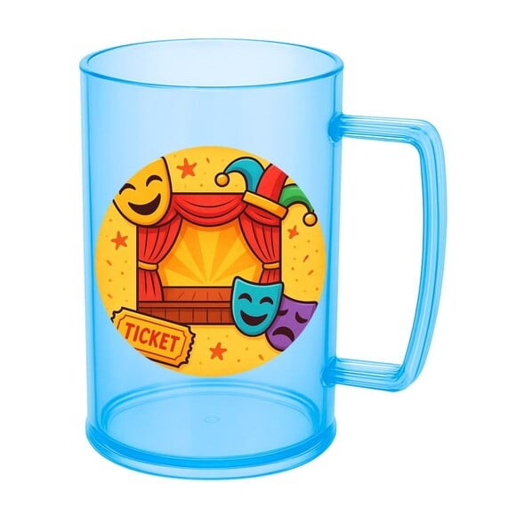 Caneca de Chopp Infantil Personalizada Teatro Infantil