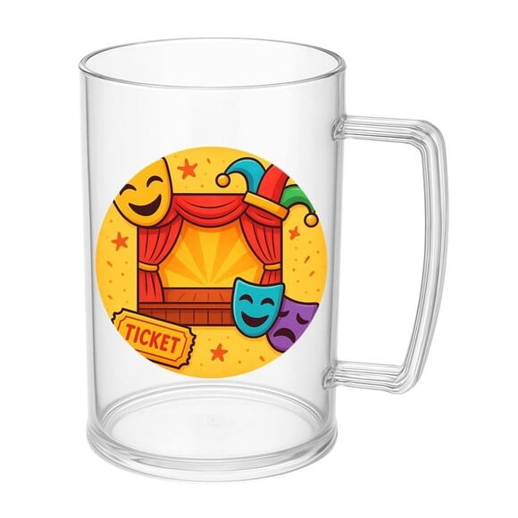 Caneca de Chopp Infantil Personalizada Teatro Infantil
