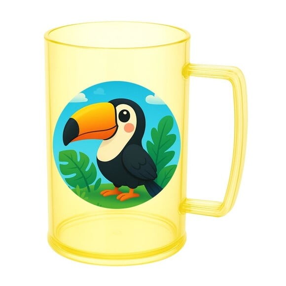 Caneca de Chopp Infantil Personalizada Tucano