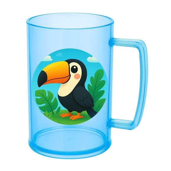 Caneca de Chopp Infantil Personalizada Tucano