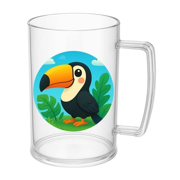 Caneca de Chopp Infantil Personalizada Tucano