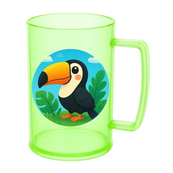 Caneca de Chopp Infantil Personalizada Tucano
