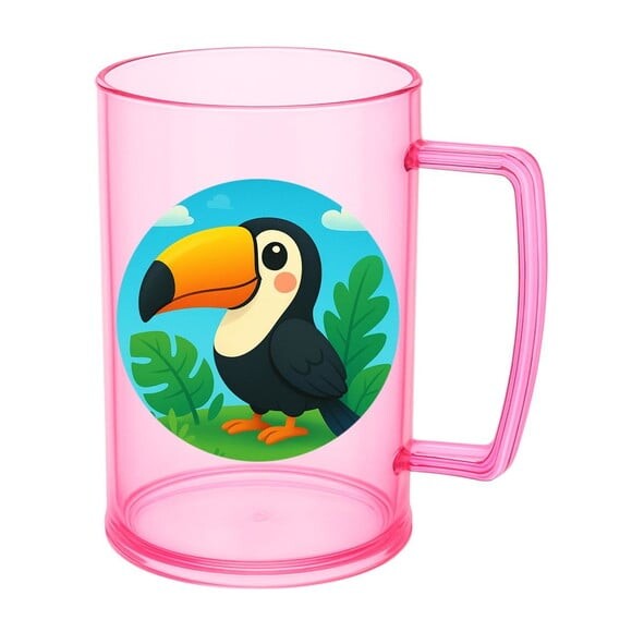 Caneca de Chopp Infantil Personalizada Tucano