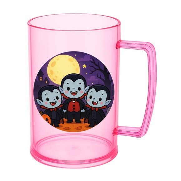 Caneca de Chopp Infantil Personalizada Vampirinhos Fofinhos