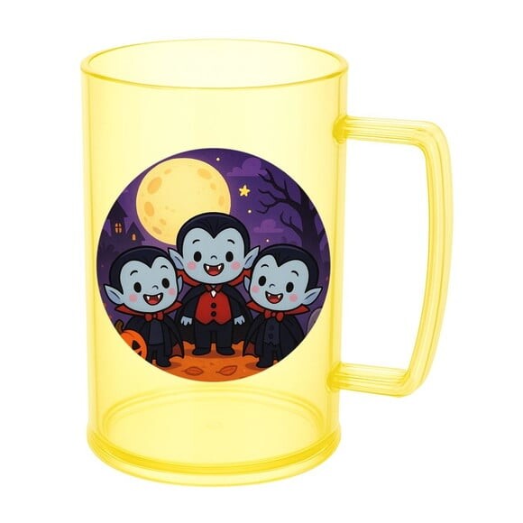 Caneca de Chopp Infantil Personalizada Vampirinhos Fofinhos
