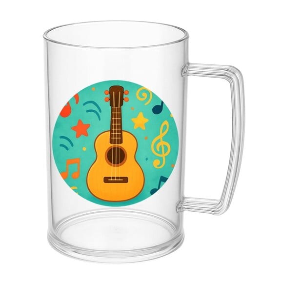 Caneca de Chopp Infantil Personalizada Violão