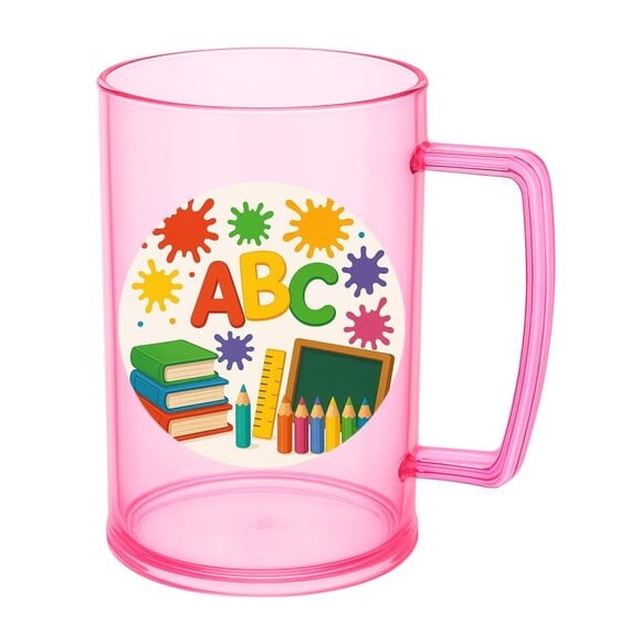 Caneca de Chopp Infantil Personalizada Volta às Aulas