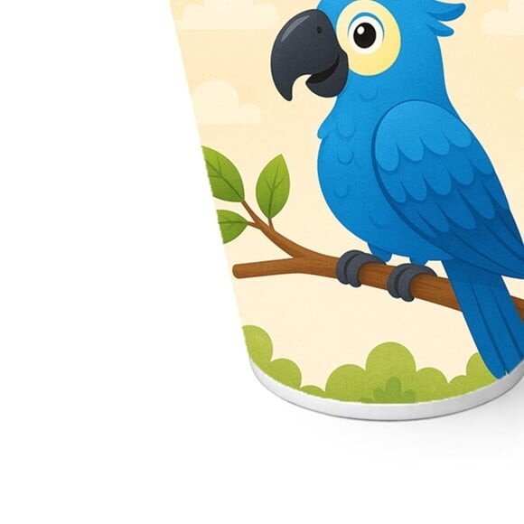 Copo de Papel Aniversário Festa Arara Azul