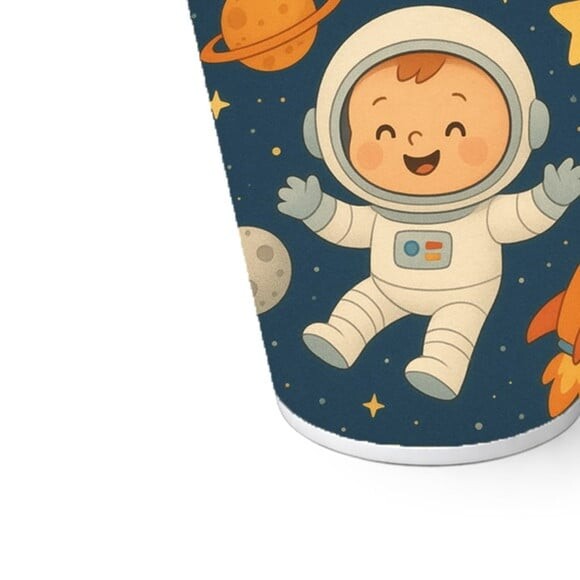 Copo de Papel Aniversário Festa Astronauta Baby