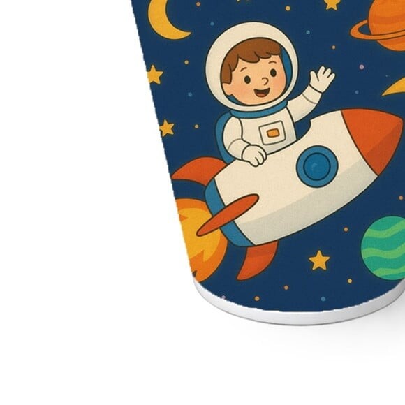Copo de Papel Aniversário Festa Aventura Espacial