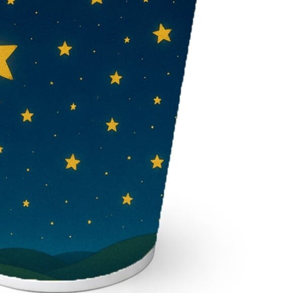 Copo de Papel Aniversário Festa Céu Estrelado