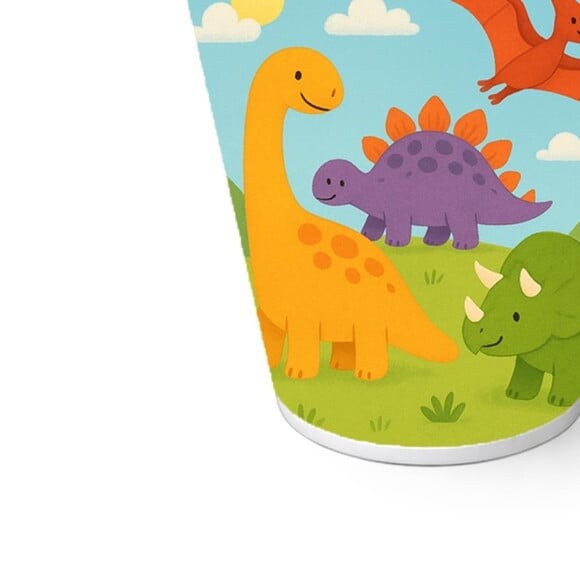 Copo de Papel Aniversário Festa Dinossauros