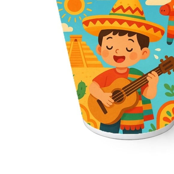 Copo de Papel Aniversário Festa Festa Mexicana