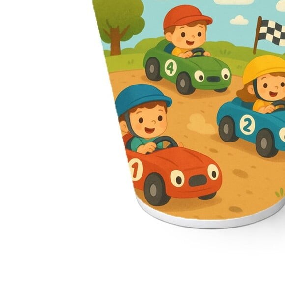 Copo de Papel Aniversário Festa Kart Infantil
