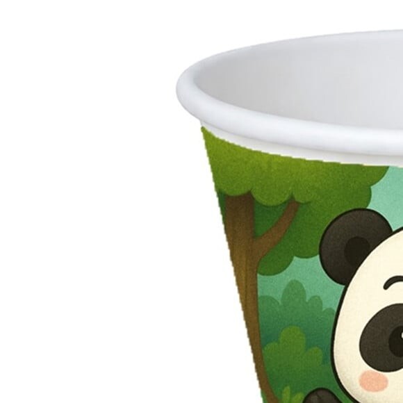 Copo de Papel Aniversário Festa Panda Baby